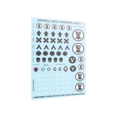 Imperial Fists Transfer Sheet