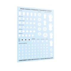 Iron Hands Primaris Transfer Sheet