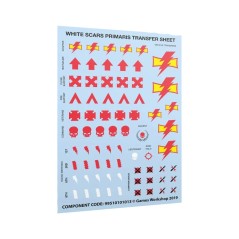 White Scars Primaris Transfer Sheet