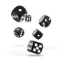 Dés Noir - Lot de 6 dés 6 de 12mm