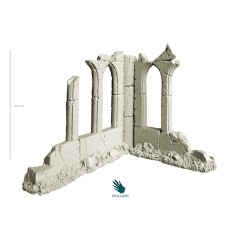 Corner of a Ruines Temple