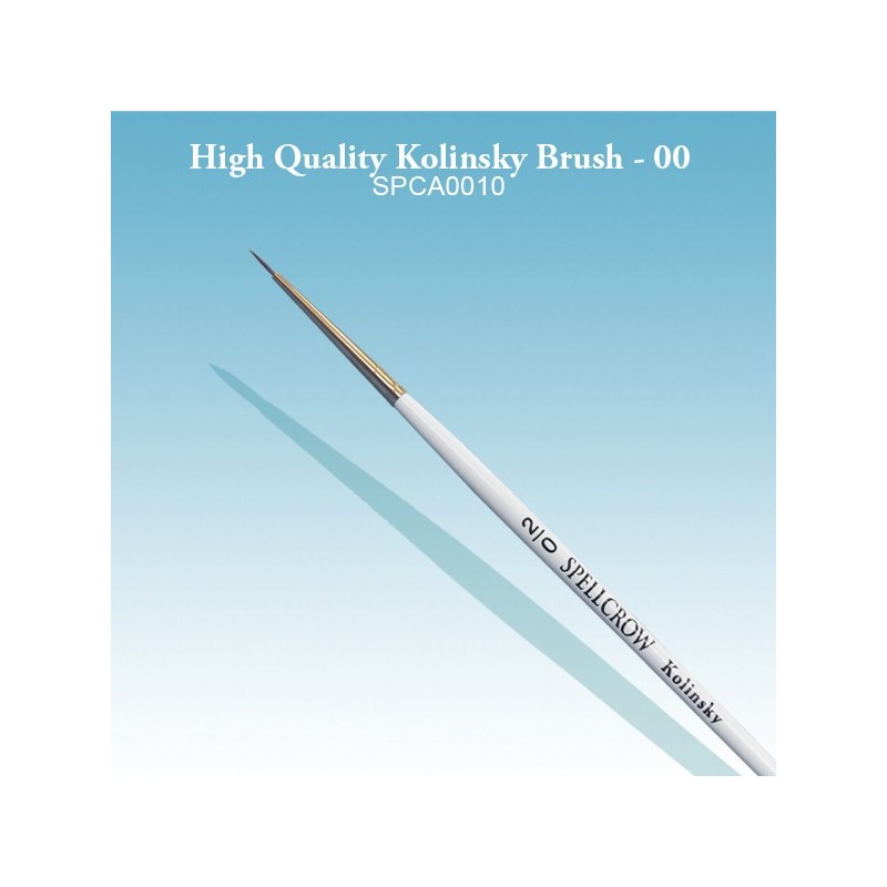 High Quality Kolinsky Brushes - 00 High Quality Kolinsky Brushes - 00