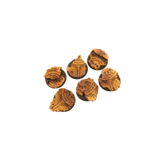 Temple Base Round 40mm X2