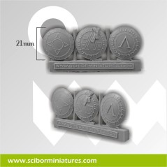 Big Spartans Shields