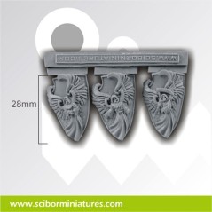 Big Angels Shields set 1