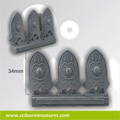 Big Egyptian Shields