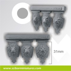 Big Lion Shields