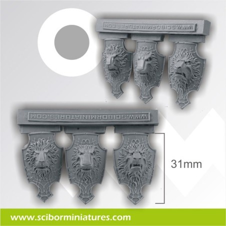 Big Lion Shields