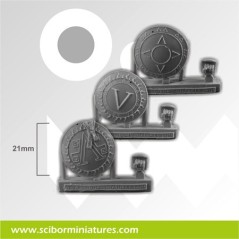 Spartan Shields Set