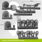 Spartan Armes et Bras Set