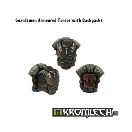 Guardsmen Armoured Torsos & Backpacks