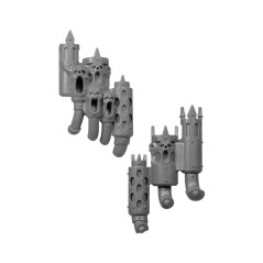 Exhausts A Chaos Space Marines Forgefiend & Maulerfiend