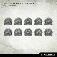 Legionary Shoulder Pads: Skulls Pattern