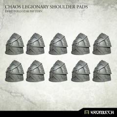 Chaos Legionary Shoulder Pads: Eightfold Star Pattern