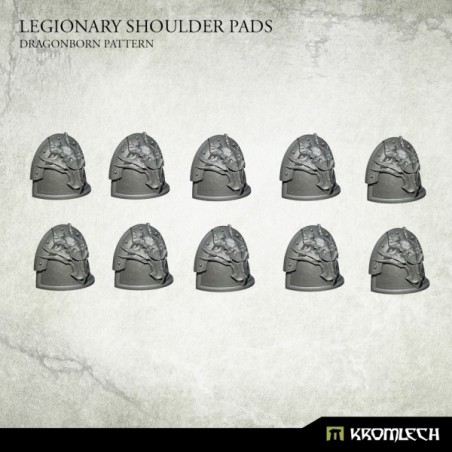 Legionary Shoulder Pads: Dragon Pattern