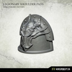 Legionary Shoulder Pads: Dragon Pattern