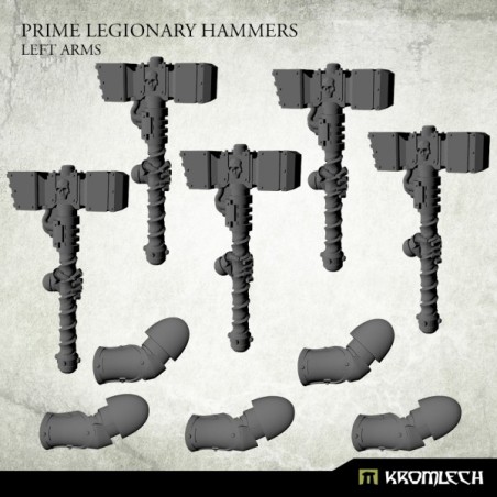 Prime Legionaries CCW Arms: Hammers (left arms)