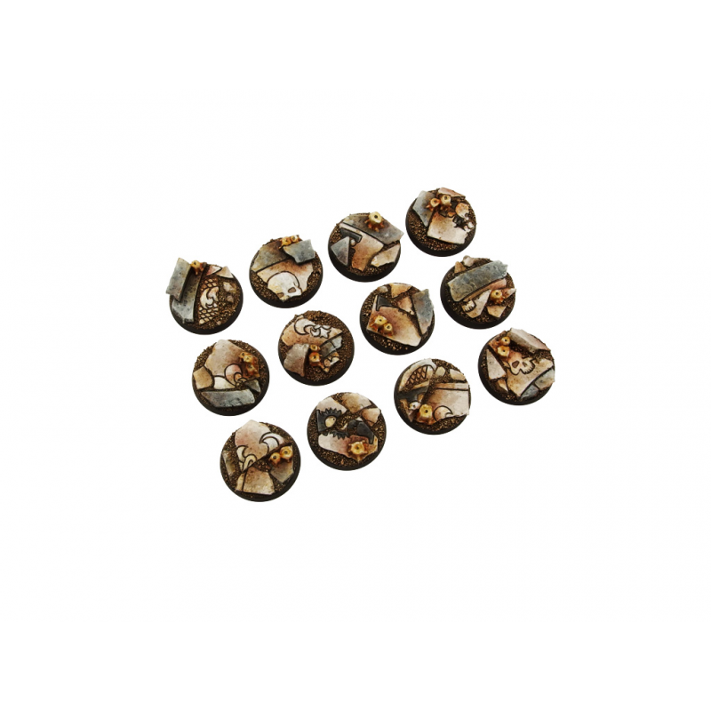Ruined Chapel Base Round 25mm X5 Ruined Chapel Base Round 25mm X5