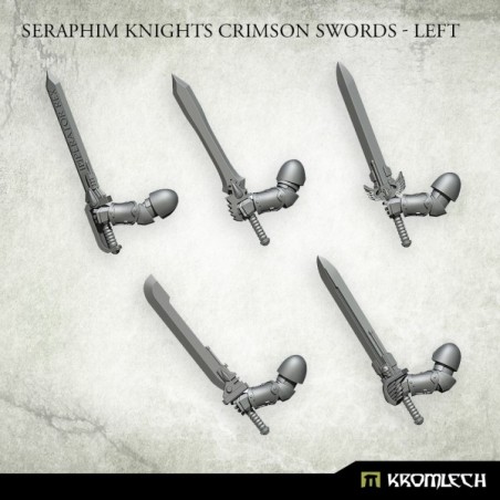 Seraphim Knights Crimson Swords - Left