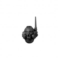 Head with Helmet D