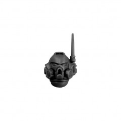 Head with Helmet E