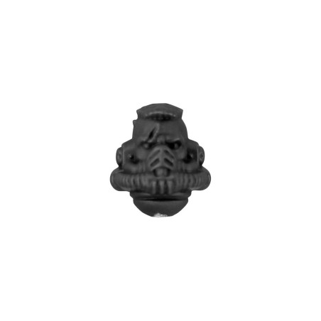 Head with Respirator D