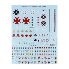 Black Templars Upgrades Transfer Sheet