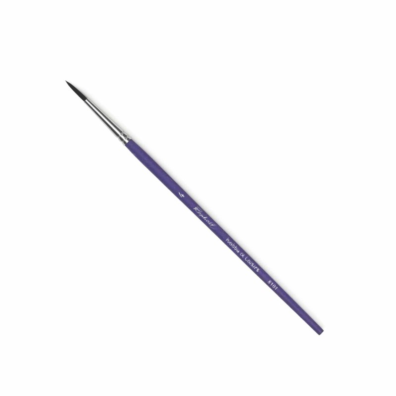 Hobby & Loisirs 8101 - Pinceau Rond Taille 4 Hobby & Loisirs 8101 - Pinceau Rond Taille 4