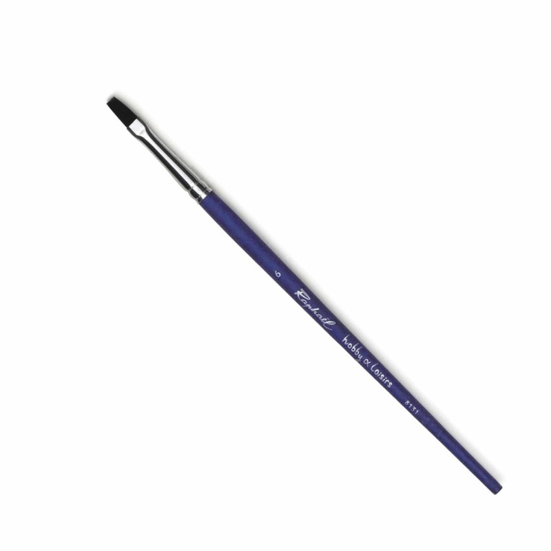 Hobby & Loisirs 8131 - Pinceau Plat Taille 6 Hobby & Loisirs 8131 - Pinceau Plat Taille 6