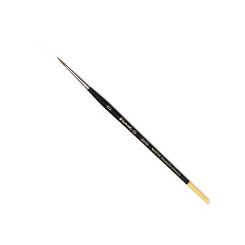 Kolinsky S 8402 - Pinceau Pointe extra Fine Taille 0 Kolinsky S 8402 - Pinceau Pointe extra Fine Taille 0