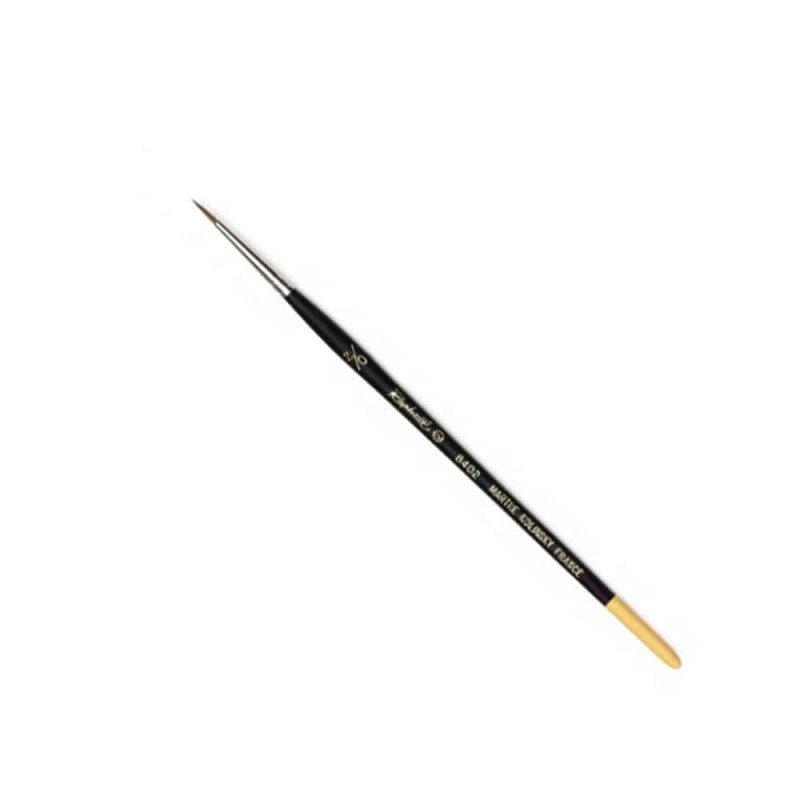 Kolinsky S 8402 - Pinceau Pointe extra Fine Taille 00 (2/0) Kolinsky S 8402 - Pinceau Pointe extra Fine Taille 00 (2/0)