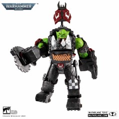 Ork Meganob avec Buzzsaw - Déjà Peint