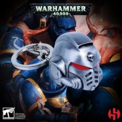 Keychain W40k - Primaris Helmet Metal