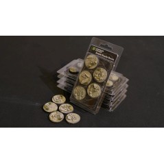 Arid Steppe Bases, Round 40mm (x5)