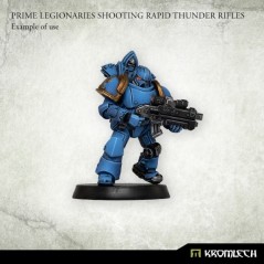 Prime Legionaries Shooting Rapid Thunder Rifles