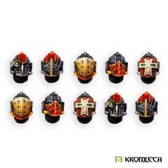 Imperial Crusaders Helmet Heads