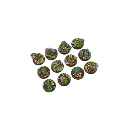 Graveyard Base Round 25mm X5