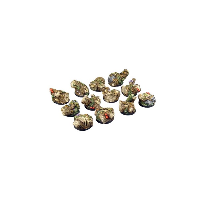 4x Socles Carrés 25mm Pour Figurines – Warhammer Etc. – NEUF