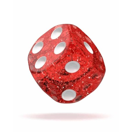 Oakie Doakie Dice - Dés D6 12 mm Speckled - Rouge (36)