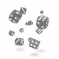 Oakie Doakie Dice - Dés D6 12 mm Speckled - Noir (36) Oakie Doakie Dice - Dés D6 12 mm Speckled - Noir (36)