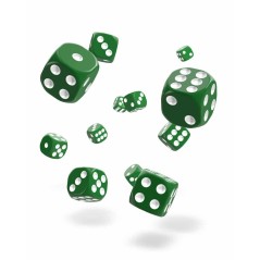 Oakie Doakie Dice - Dice D6 12 mm Solid - Green (36)