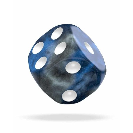 Oakie Doakie Dice - Dice D6 12 mm Gemidice - Liquid Steel (36)