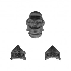 Helmeted Head B