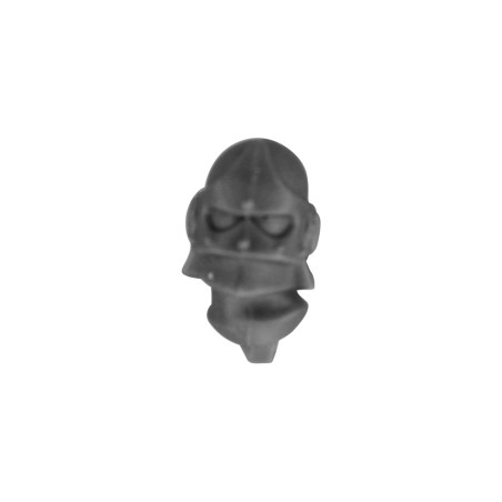 Head with Helmet H