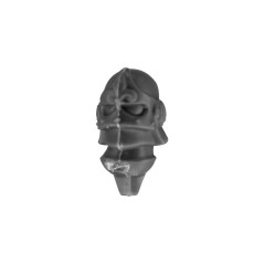Head with Helmet J