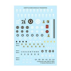 Adeptus Mechanicus V2 Transfer Sheet