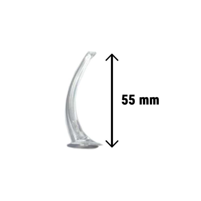Tige Support Volant 55mm - Courbée Tige Support Volant 55mm - Courbée