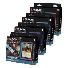 [EN] 4x Commander Deck Warhammer 40,000 - Magic : The Gathering's Universes Beyond