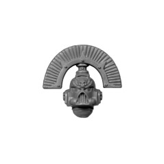 Helmeted head - Captain Warhammer 40k Space Marines bitz