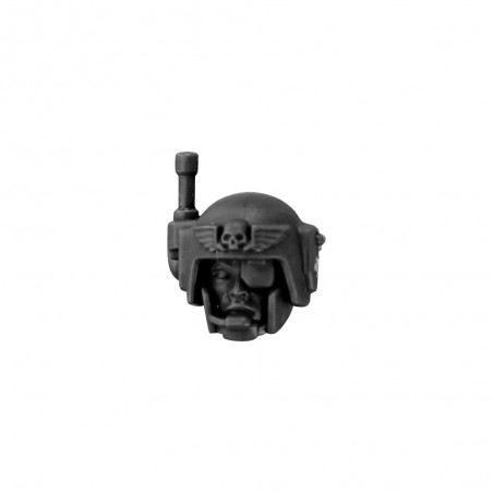 Tête de Cadien avec Casque D